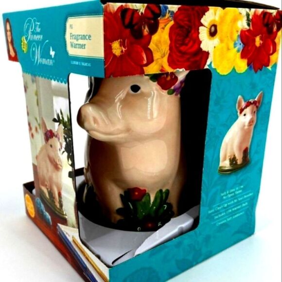 š¦āNewāPioneerāWomanĀ PinkāPigāFragranceāWarmer - Picture 5 of 8